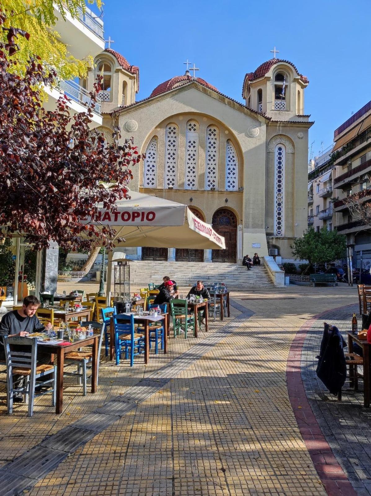 Aris Urban Pagrati Apartment Atena Exterior foto
