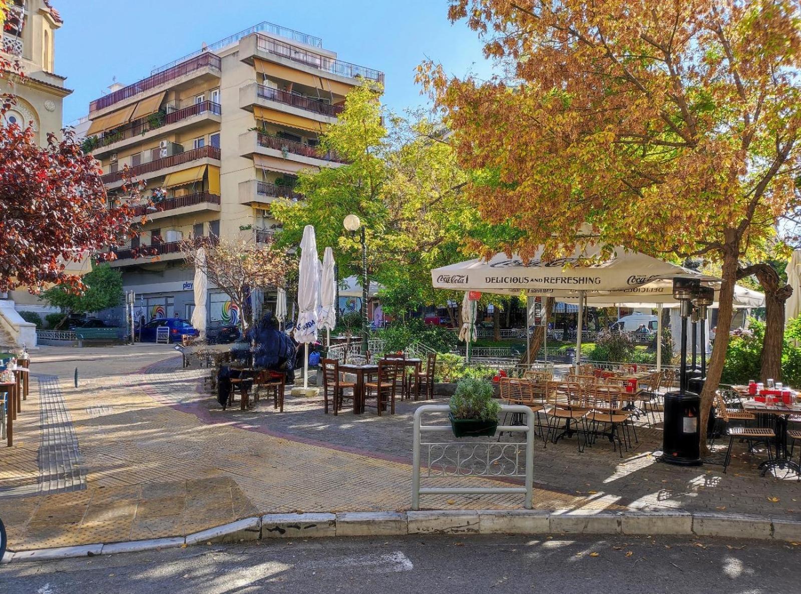 Aris Urban Pagrati Apartment Atena Exterior foto